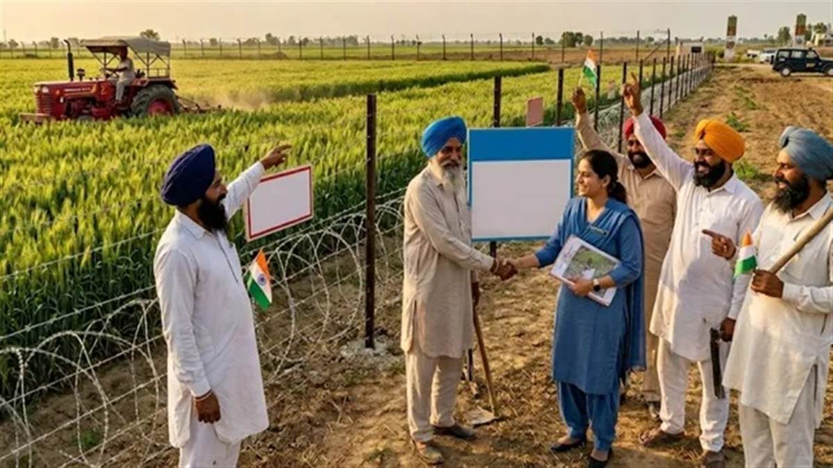 ਸਰਹੱਦੀ ਕਿਸਾਨਾਂ ਦੀ 34 ਸਾਲ ਪੁਰਾਣੀ ਮੰਗ ਪੂਰੀ: ਹੁਣ ਪਾਕਿਸਤਾਨੀ ਸਰਹੱਦ ਦੇ ਹੋਰ ਨੇੜੇ ਹੋਵੇਗੀ ਕੰਡਿਆਲੀ ਤਾਰ,6 ਜ਼ਿਲ੍ਹਿਆਂ ਦੇ ਹਜ਼ਾਰਾਂ ਪਰਿਵਾਰਾਂ ਨੂੰ ਮਿਲੇਗੀ ਰਾਹਤ