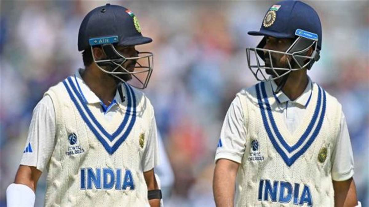 Rahane and Shardul took over the Indian team was all out for 296 runs in the WTC final