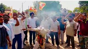 ਕੱਚੇ ਕਾਮਿਆਂ ਨੇ ਮੁੱਖ ਮੰਤਰੀ ਤੇ ਪਾਵਰਕਾਮ ਚੇਅਰਮੈਨ ਦੀ ਅਰਥੀ ਫੂਕੀ