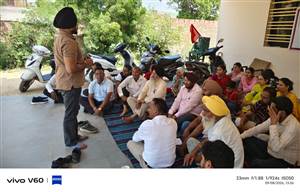 ਮਿਊਂਸੀਪਲ ਮੁਲਾਜ਼ਮਾਂ ਨੇ ਨਗਰ ਕੌਂਸਲ ਅੱਗੇ ਦਿੱਤਾ ਧਰਨਾ