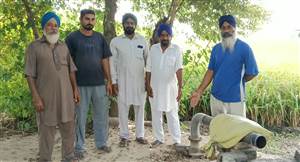 ਪਿੰਡ ਸਹੌਰ ਦੇ ਖੇਤਾਂ ’ਚ ਚੋਰੀ,ਕਿਸਾਨਾਂ ਵੱਲੋਂ ਰੋਸ ਪ੍ਰਦਰਸ਼ਨ