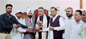 ਪ੍ਰਸਿੱਧ ਮਸੀਹੀ ਸਿੰਗਰ ਸੁਭਾਸ਼ ਗਿੱਲ ਦਾ ਕੀਤਾ ਸਵਾਗਤ