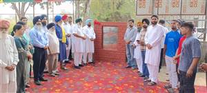 ਵਿਧਾਇਕ ਸੰਗੋਵਾਲ ਵੱਲੋਂ ਪੇਂਡੂ ਖੇਡ ਮੈਦਾਨ ਦਾ ਉਦਘਾਟਨ