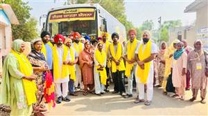 ਮੁੱਖ ਮੰਤਰੀ ਤੀਰਥ ਯਾਤਰਾ ਯੋਜਨਾ ਤਹਿਤ ਜਥਾ ਰਵਾਨਾ