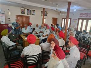 ਪੈਨਸ਼ਨਰਾਂ ਨੇ ਸੰਗਰੂਰ ਰੈਲੀ ਦੀ ਤਿਆਰੀ ਸਬੰਧੀ ਕੀਤੀ ਲਾਮਬੰਦੀ