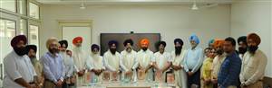 ਰਾਜੂ ਖੰਨਾ ਨੇ ਕਾਲਜ ਦੇ ਐਡੀਸ਼ਨਲ ਸਕੱਤਰ ਵਜੋਂ ਕੀਤੀ ਪਹਿਲੀ ਮੀਟਿੰਗ