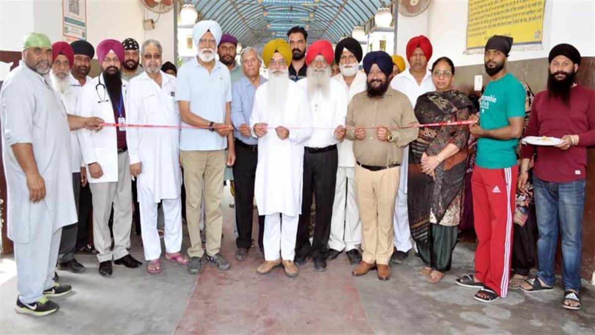 ਮੁਫ਼ਤ ਮੈਡੀਕਲ ਤੇ ਅੱਖਾਂ ਦਾ ਜਾਂਚ ਕੈਂਪ ਲਾਇਆ