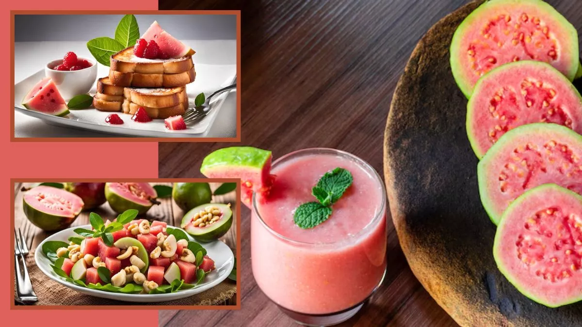 ਤੰਦਰੁਸਤੀ ਤੇ ਸੁਆਦ ਦਾ ਸੁਮੇਲ ਹੈ ਅਮਰੂਦ, ਆਪਣੀ ਖੁਰਾਕ 'ਚ ਇਨ੍ਹਾਂ 5 ਤਰੀਕਿਆਂ ਨਾਲ ਕਰੋ ਸ਼ਾਮਲ