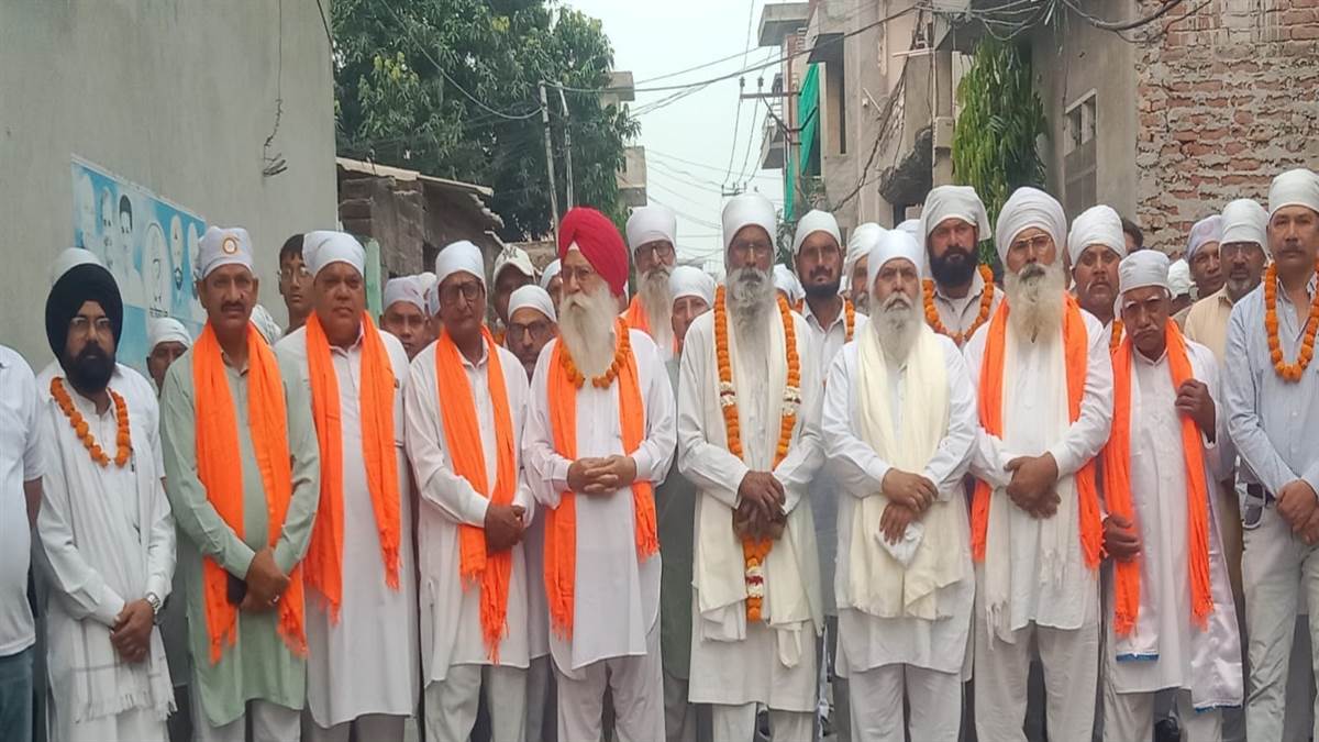 ਤਿਲਕ ਨਗਰ ਤੋਂ ਨਿਕਲੀ ਛੇਵੀਂ ਸਾਂਝੀ ਪ੍ਰਭਾਤ ਫੇਰੀ