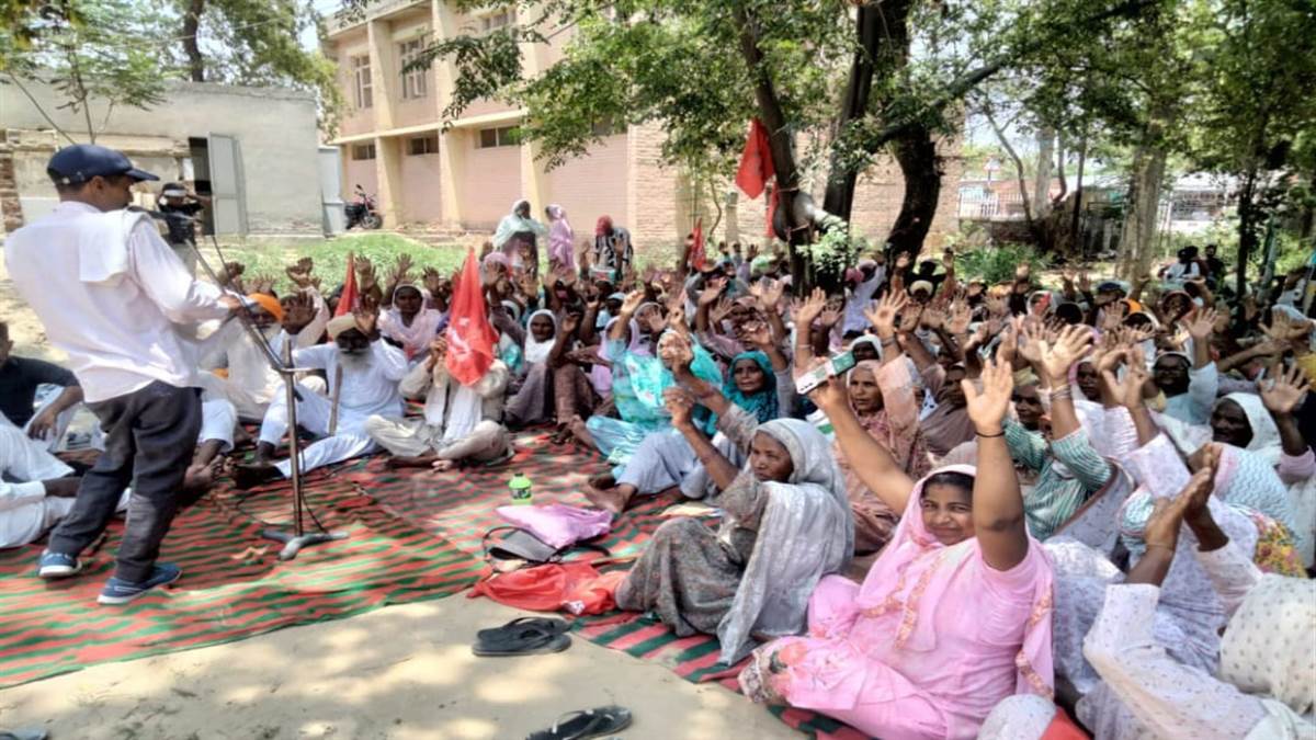 The workers staged a sit-in at the BDPO office regarding their demands