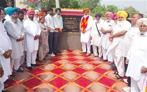 ਵਿਧਾਇਕ ਸੇਖੋਂ ਨੇ ਦੋ ਸੜਕ ਪ੍ਰੋਜੈਕਟਾਂ ਦੇ ਨੀਂਹ ਪੱਥਰ ਰੱਖੇ