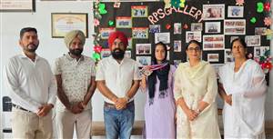 ਰਿਆੜਕੀ ਸਕੂਲ ਦੀ ਵਿਦਿਆਰਥਣ ਨੇ ਜਿਮਨਾਸਟਿਕ ਮੁਕਾਬਲਿਆਂ ’ਚ ਜਿੱਤੇ ਤਗ਼ਮੇ