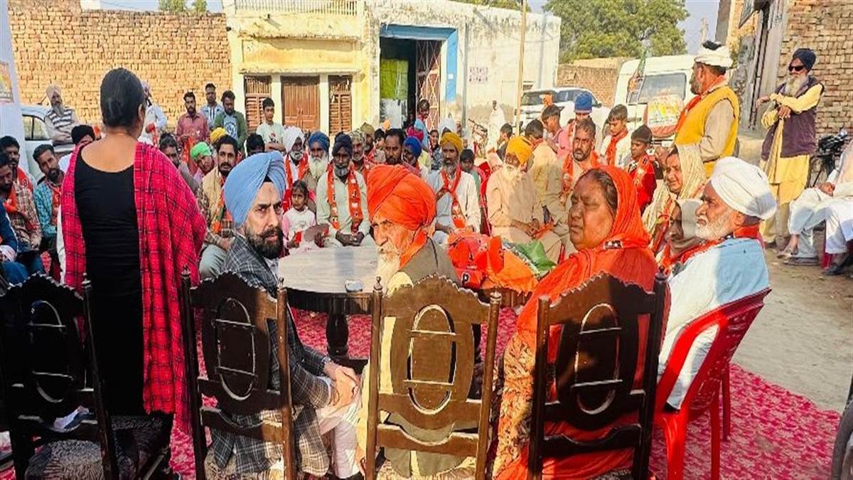 ਜ਼ਿਲ੍ਹਾ ਪ੍ਰਧਾਨ ਮਲੂਕਾ ਦੀ ਅਗਵਾਈ ’ਚ ਕੀਤਾ ਚੋਣ ਪ੍ਰਚਾਰ