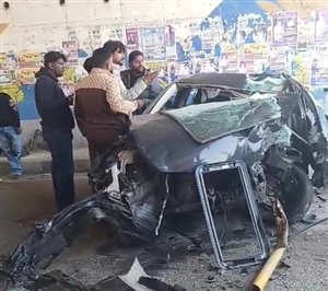 ਪੰਜਾਬ 'ਚ ਤੇਜ਼ ਰਫ਼ਤਾਰੀ ਨੇ ਲਈਆਂ 3 ਜਾਨਾਂ, ਲੋਪੋਕੇ ਤੋਂ ਆ ਰਹੀ ਕਾਰ ਦੇ ਉੱਡੇ ਪਰਖੱਚੇ; 100 ਮੀਟਰ ਦੂਰ ਜਾ ਡਿੱਗਾ ਇੰਜਣ