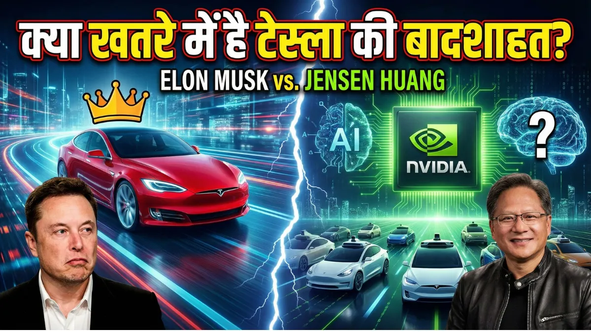 Nvidia vs Tesla: ਐਲਨ ਮਸਕ ਤੇ ਜੇਨਸਨ ਹੁਆਂਗ ਵਿਚਾਲੇ ਛਿੜੀ 'ਜ਼ੁਬਾਨੀ ਜੰਗ', ਜਾਣੋ ਭਵਿੱਖ ਦੀਆਂ ਕਾਰਾਂ ਦਾ ਅਸਲੀ ਕਿੰਗ ਕੌਣ?