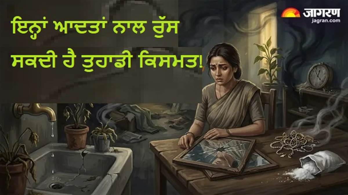 Vastu Tips : ਇਨ੍ਹਾਂ ਆਦਤਾਂ ਨਾਲ ਰੁੱਸ ਸਕਦੀ ਹੈ ਤੁਹਾਡੀ ਕਿਸਮਤ, ਅੱਜ ਹੀ ਸੁਧਾਰੋ ਇਹ ਗਲਤੀਆਂ