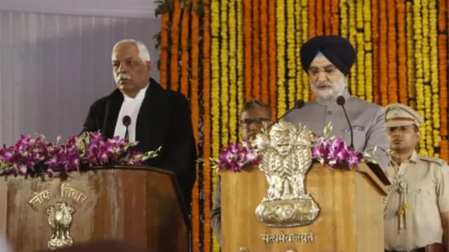 ਤਰਨਜੀਤ ਸਿੰਘ ਸੰਧੂ ਨੇ ਦਿੱਲੀ ਦੇ 23ਵੇਂ ਉਪ-ਰਾਜਪਾਲ ਵਜੋਂ ਚੁੱਕੀ ਸਹੁੰ; ਹੁਣ ਵੀ.ਕੇ. ਸਕਸੈਨਾ ਹੋਣਗੇ ਲੱਦਾਖ ਦੇ LG