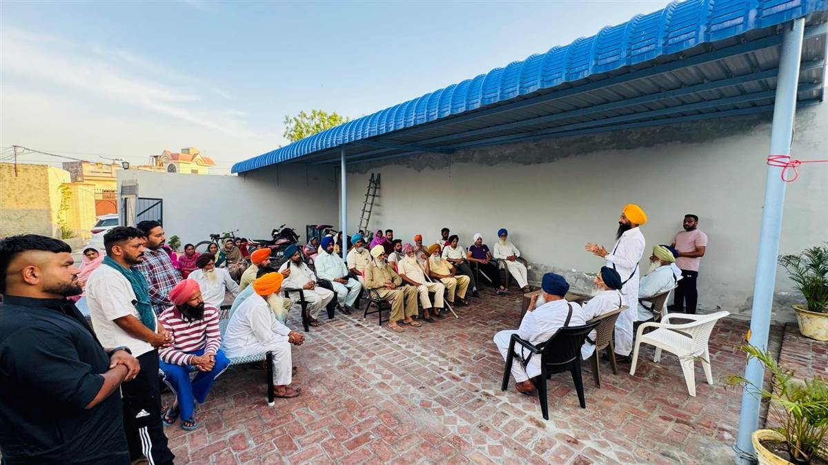 ਅਕਾਲੀ ਦਲ ਵਾਰਸ ਪੰਜਾਬ ਦੇ ਦੀ ਹੋਈ ਮੀਟਿੰਗ