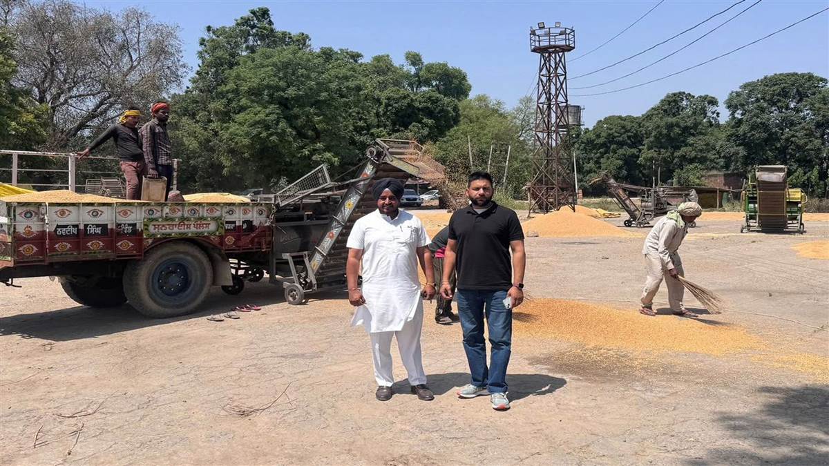 ਅਨਾਜ ਮੰਡੀ ਤਖਤਗੜ੍ਹ ਵਿਖੇ ਕਣਕ ਦੀ ਆਮਦ ਸ਼ੁਰੂ