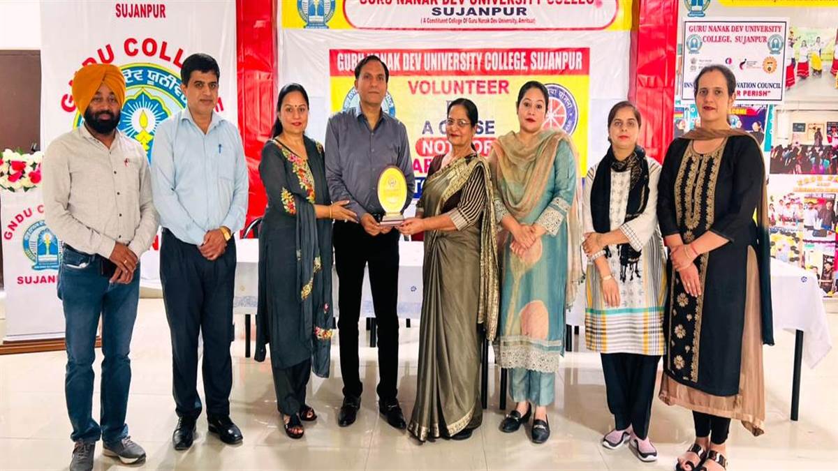 ਅੰਗ ਦਾਨ ਮਹਾਂ ਦਾਨ ਜੀਵਨ ਬਚਾਉਣ ਲਈ ਵਿਦਿਆਰਥੀਆਂ ਨੂੰ ਕੀਤਾ ਪ੍ਰੇਰਿਤ