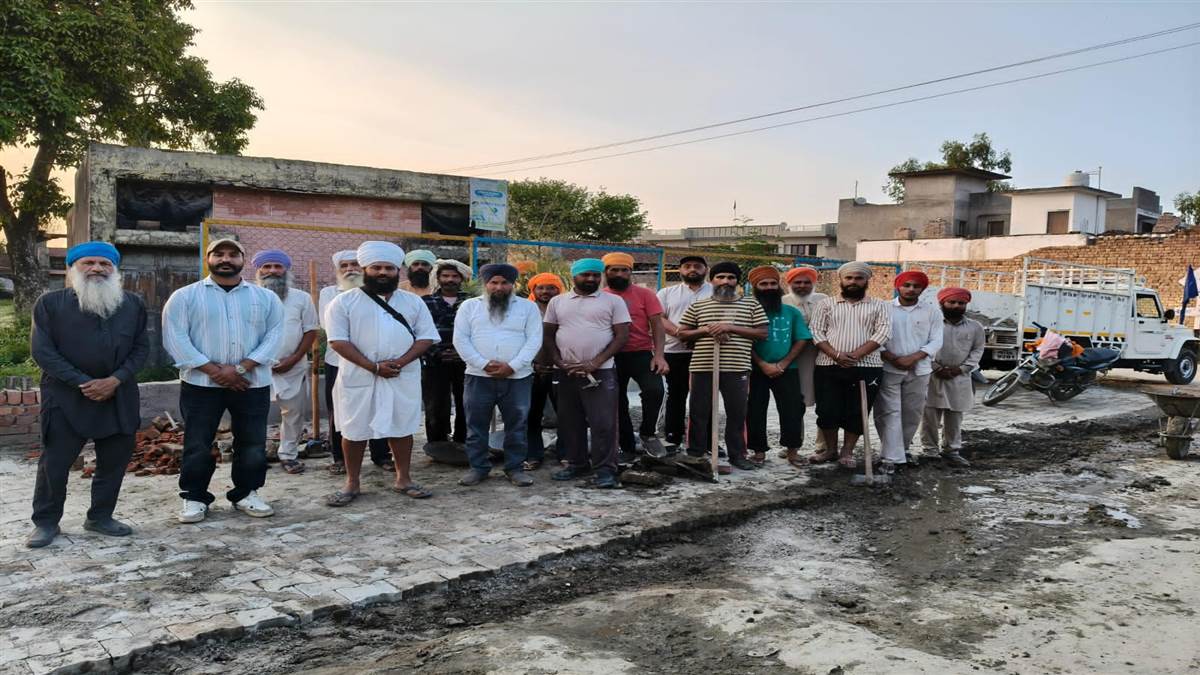 ਪਿੰਡ ਬੁਰਜ ਨੱਥੂ ਕੇ ਦਾ ਸਰਬਪੱਖੀ ਵਿਕਾਸ ਕਰਵਾਇਆ ਜਾ ਰਿਹਾ ਹੈ : ਸਰਪੰਚ ਗੁਰਵਿੰਦਰ ਸਿੰਘ ਬੁਰਜ