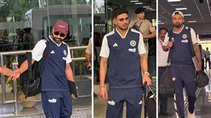 IND vs AFG ਵਨਡੇ ਮੈਚ ਲਈ ਧਰਮਸ਼ਾਲਾ ਪਹੁੰਚੀ ਭਾਰਤੀ ਟੀਮ, ਏਅਰਪੋਰਟ 'ਤੇ ਰੋਹਿਤ ਸ਼ਰਮਾ ਵੱਲ ਦੌੜਿਆ ਪ੍ਰਸ਼ੰਸਕ