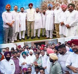ਕਾਂਗਰਸ ਦੀ ਧੜ੍ਹੇਬੰਦੀ ਦਾ ਸੇਕ ਪੁੱਜਾ ਬਰਨਾਲੇ, ਵਿਧਾਇਕ ਤੇ ਜ਼ਿਲ੍ਹਾ ਪ੍ਰਧਾਨ ਚੰਨੀ ਦੇ ਹੱਕ 'ਚ ਤੇ ਟਕਸਾਲੀ ਕਾਂਗਰਸੀ ਆਏ ਰਾਜਾ ਵੜਿੰਗ ਦੇ ਹੱਕ 'ਚ