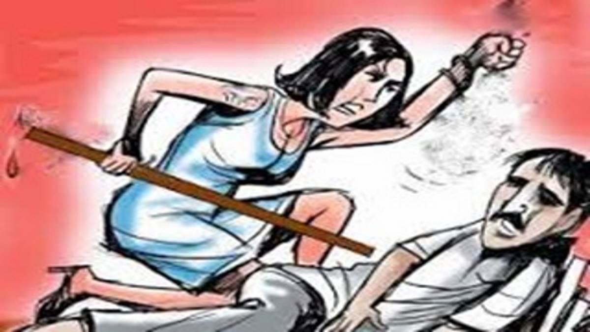 Crime Husband beat up husband with sticks in Agra beaten to death