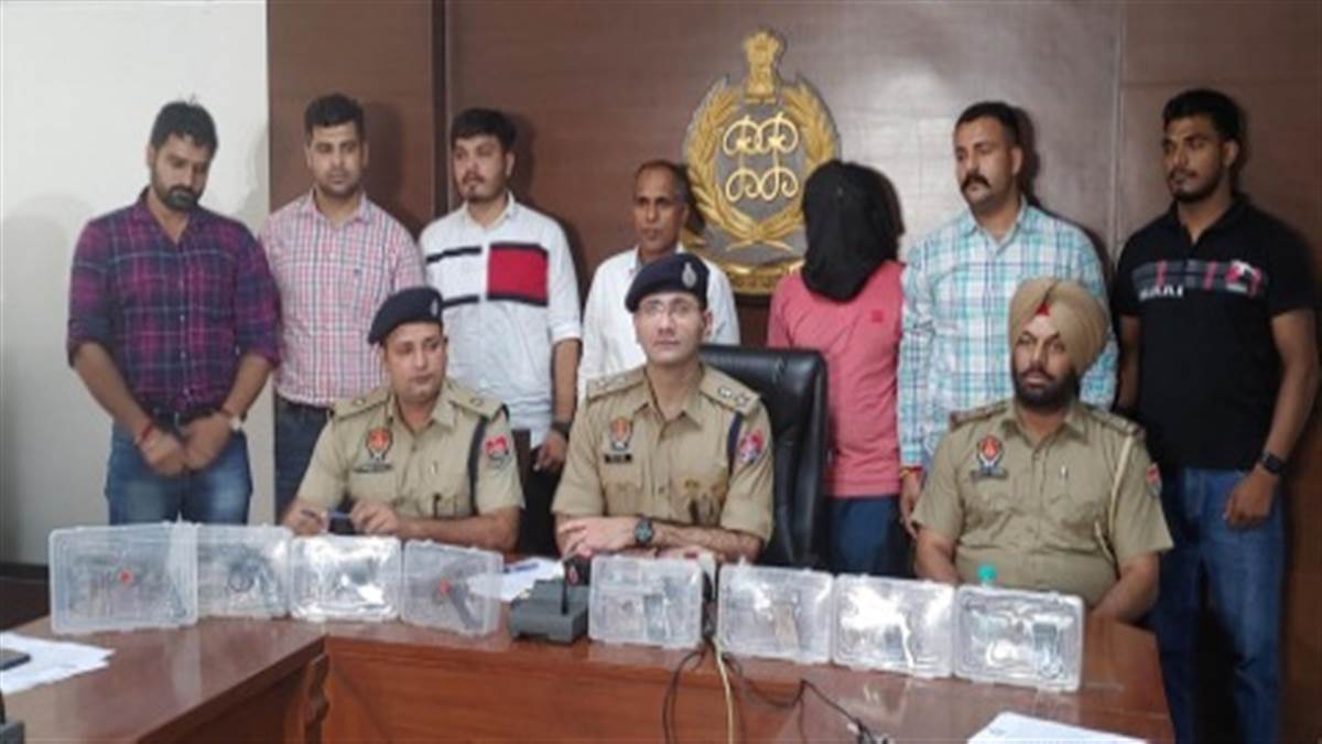 Gangster sarpanch who demanded ransom from hotel and pub owners arrested with large quantity of weapons
