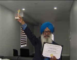Gursikh elder received PhD degree from New York at the age of 78