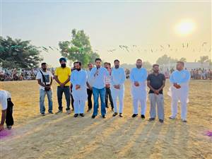 ਲੇਲੇਵਾਲਾ ਦੇ ਕਬੱਡੀ ਟੂਰਨਾਮੈਂਟ ’ਚ ਨਵਜੋਤ ਗੁਣੀ ਗਾਟਵਾਲੀ ਨੇ ਕੀਤੀ ਸ਼ਿਰਕਤ