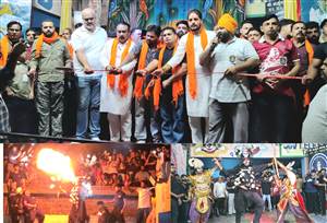 ਤਾੜਕਾ ਦੇ ਤਾਂਡਵ ਨੇ ਮੋਹੇ ਹਜ਼ਾਰਾਂ ਸ਼ਰਧਾਲੂ, ਕਲਾਕਾਰ ਦੀ ਕਲਾ ਦੀ ਹੋਈ ਸ਼ਲਾਘਾ