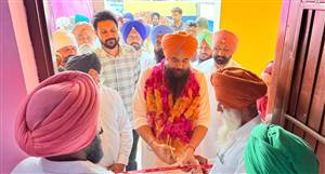 ਐੱਮਪੀ ਕੰਗ ਗੁ. ਕਤਲਗੜ੍ਹ ਸਾਹਿਬ ਵਿਖੇ ਹੋਏ ਨਤਮਸਤਕ, ਪੰਚਾਇਤ ਘਰ ਦਾ ਕੀਤਾ ਉਦਘਾਟਨ