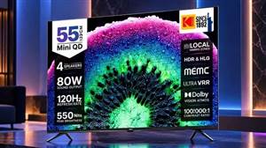 Kodak ਨੇ ਲਾਂਚ ਕੀਤੀ ਨਵੀਂ Smart TV ਰੇਂਜ: ਕੀਮਤ ₹6,999 ਤੋਂ ਸ਼ੁਰੂ; 55 ਇੰਚ ਦੇ Mini-QD TV 'ਚ 80W ਸਪੀਕਰ