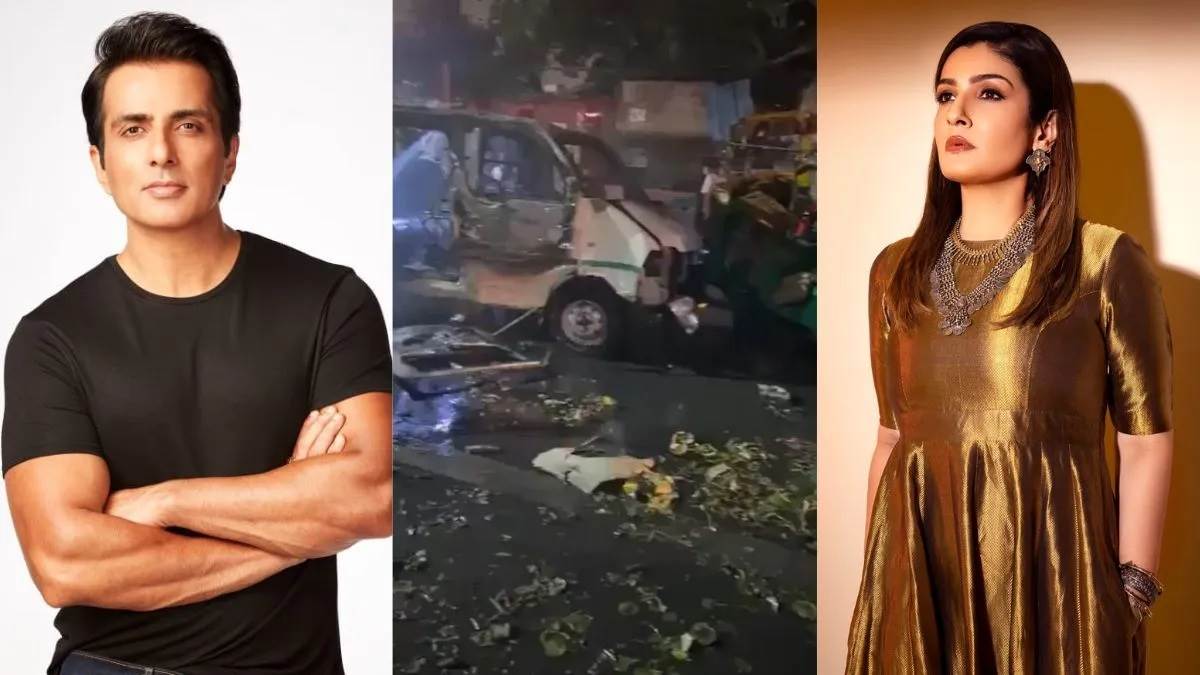 Delhi Blast: ਦਿੱਲੀ ਧਮਾਕੇ ਨਾਲ ਹਿੱਲਿਆ ਬਾਲੀਵੁੱਡ, ਰਵੀਨਾ ਟੰਡਨ ਤੇ ਸੋਨੂੰ ਸੂਦ ਸਣੇ ਚਿੰਤਾ 'ਚ ਡੁੱਬੇ ਕਈ ਫਿਲਮੀ ਸਿਤਾਰੇ
