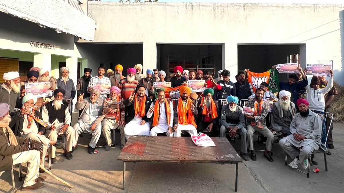 ਡਾ. ਹਰਬੰਸ ਲਾਲ ਤੇ ਸਿੱਧੂਪੁਰ ਵੱਲੋਂ ਭਾਜਪਾ ਉਮੀਦਵਾਰਾਂ ਦੇ ਹੱਕ ਵਿੱਚ ਪ੍ਰਚਾਰ