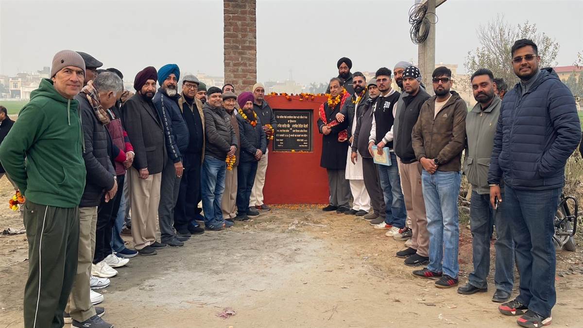 ਨਿਤਿਨ ਕੋਹਲੀ ਵੱਲੋਂ ਵਾਲੀਬਾਲ ਕੋਰਟ ਦਾ ਉਦਘਾਟਨ