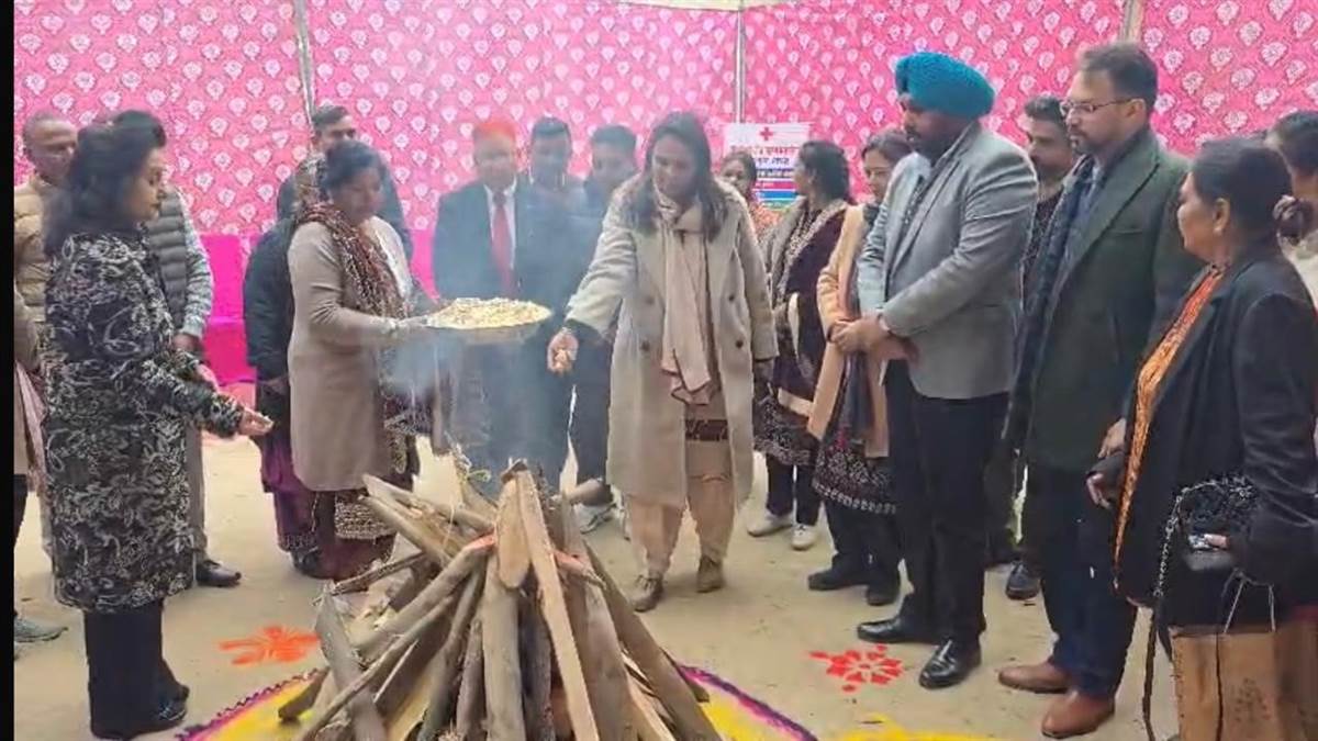 ਜ਼ਿਲ੍ਹਾ ਪੱਧਰ ’ਤੇ ਮਨਾਈ 101 ਬੱਚੀਆਂ ਦੀ ਲੋਹੜੀ