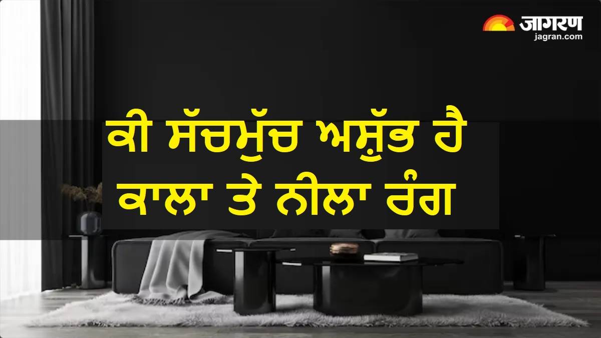 ਕੀ ਕਾਲਾ ਤੇ ਨੀਲਾ ਰੰਗ ਸੱਚਮੁੱਚ ਬਦਕਿਸਮਤੀ ਲਿਆਉਂਦਾ ਹੈ? ਵਾਸਤੂ ਦੇ ਇਹ ਨਿਯਮ ਜਾਣ ਕੇ ਤੁਸੀਂ ਰਹਿ ਜਾਓਗੇ ਹੈਰਾਨ