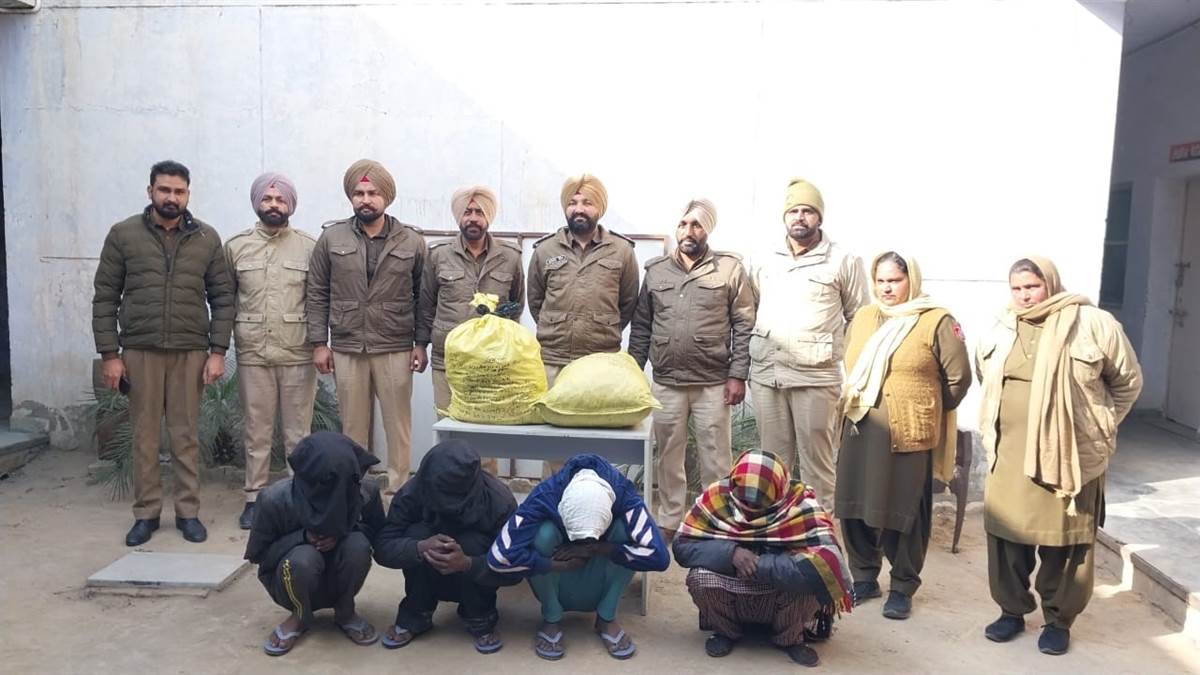83 ਕਿੱਲੋ ਕੇਬਲ ਸਮੇਤ 4 ਮੁਲਜ਼ਮ ਕਾਬੂ