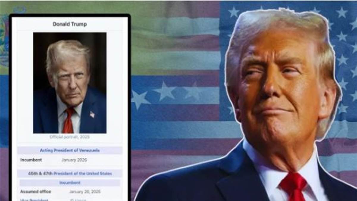 ਟਰੰਪ ਨੇ ਖੁਦ ਨੂੰ ਦੱਸਿਆ ਵੈਨੇਜ਼ੁਏਲਾ ਦਾ 'ਕਾਰਜਕਾਰੀ ਰਾਸ਼ਟਰਪਤੀ', ਸ਼ੇਅਰ ਕੀਤੀ ਤਸਵੀਰ; ਪੜ੍ਹੋ ਦਾਅਵੇ ਦਾ ਫੈਕਟ ਚੈੱਕ