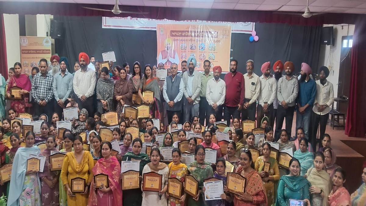 ਰਮਨ ਬਹਿਲ ਵੱਲੋਂ ‘ਆਪਣਾ ਕਾਰੋਬਾਰ, ਆਪਣੀ ਪਹਿਚਾਣ’ ਮੁਹਿੰਮ ਤਹਿਤ ਮਹਿਲਾ ਉੱਦਮੀਆਂ ਦਾ ਸਨਮਾਨ