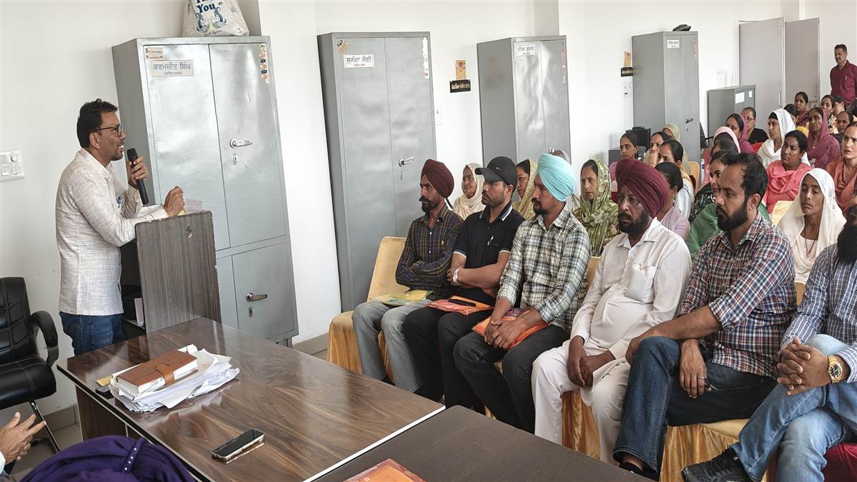 ਬੀਡੀਪੀਓ ਦਫ਼ਤਰ ਦਿੜ੍ਹਬਾ ’ਚ ਟ੍ਰੇਨਿੰਗ ਕੈਂਪ ਲਾਇਆ