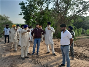 ਬਰਸਾਤ ਤੋਂ ਪਹਿਲਾਂ ਸਤਲੁਜ ਦਰਿਆ ’ਚ ਡਰੇਨ ਬਣਾਉਣ ਦੀ ਮੰਗ