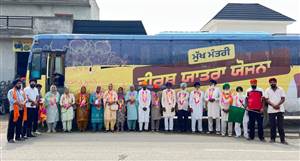 ਤੀਰਥ ਯਾਤਰਾ ਸਕੀਮ ਪੰਜਾਬ ਸਰਕਾਰ ਦੀ ਸ਼ਲਾਘਾਯੋਗ ਪਹਿਲ: ਜਗਰੂਪ ਸਿੰਘ