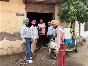 ਡੇਂਗੂ ਤੋਂ ਬਚਾਅ ਲਈ ਲੋਕ ਕੀਤੇ ਜਾਗਰੂਕ