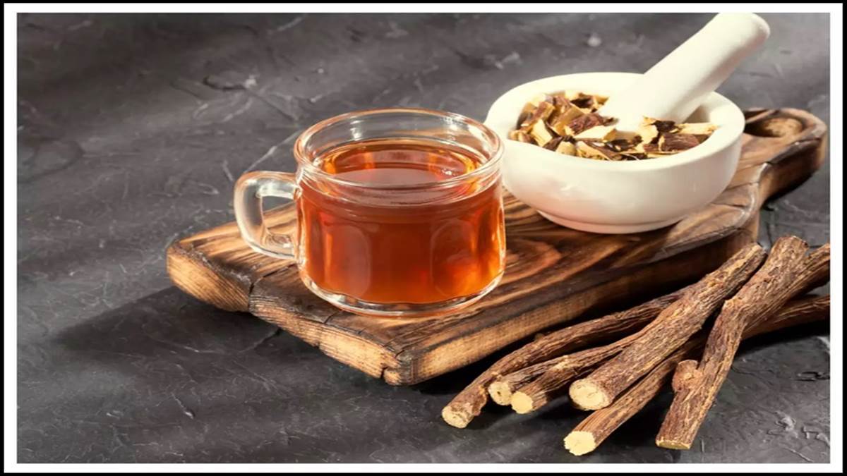 Mulethi Benefits : ਜੇਕਰ ਤੁਸੀਂ ਸ਼ੂਗਰ ਤੋਂ ਹੋ ਪਰੇਸ਼ਾਨ ਤਾਂ ਰੋਜ਼ਾਨਾ ਇਸ ਔਸ਼ਧੀ ਦੀ ਪੀਓ ਚਾਹ, ਜਲਦ ਮਿਲੇਗਾ ਫਾਇਦਾ