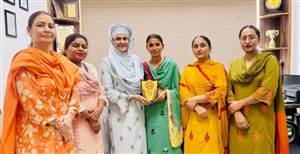 ਵਿਦਿਆਰਥਣ ਨੇ ਪਾਸ ਕੀਤੀ ਜੇਆਰਐੱਫ ਪ੍ਰੀਖਿਆ