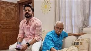 ਸਾਬਕਾ ਕ੍ਰਿਕਟਰ ਐੱਸ ਸ਼੍ਰੀਸੰਥ 'ਤੇ ਟੁੱਟਿਆ ਦੁੱਖਾਂ ਦਾ ਪਹਾੜ, ਸਿਰ ਤੋਂ ਉੱਠਿਆ ਪਿਤਾ ਦਾ ਸਾਇਆ