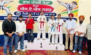 ‘ਖੇਡਾਂ ਵਤਨ ਪੰਜਾਬ ਦੀਆਂ-2026-27’ ਦੇ ਰਾਜ ਪੱਧਰੀ ਕਰਾਟੇ ਮੁਕਾਬਲੇ